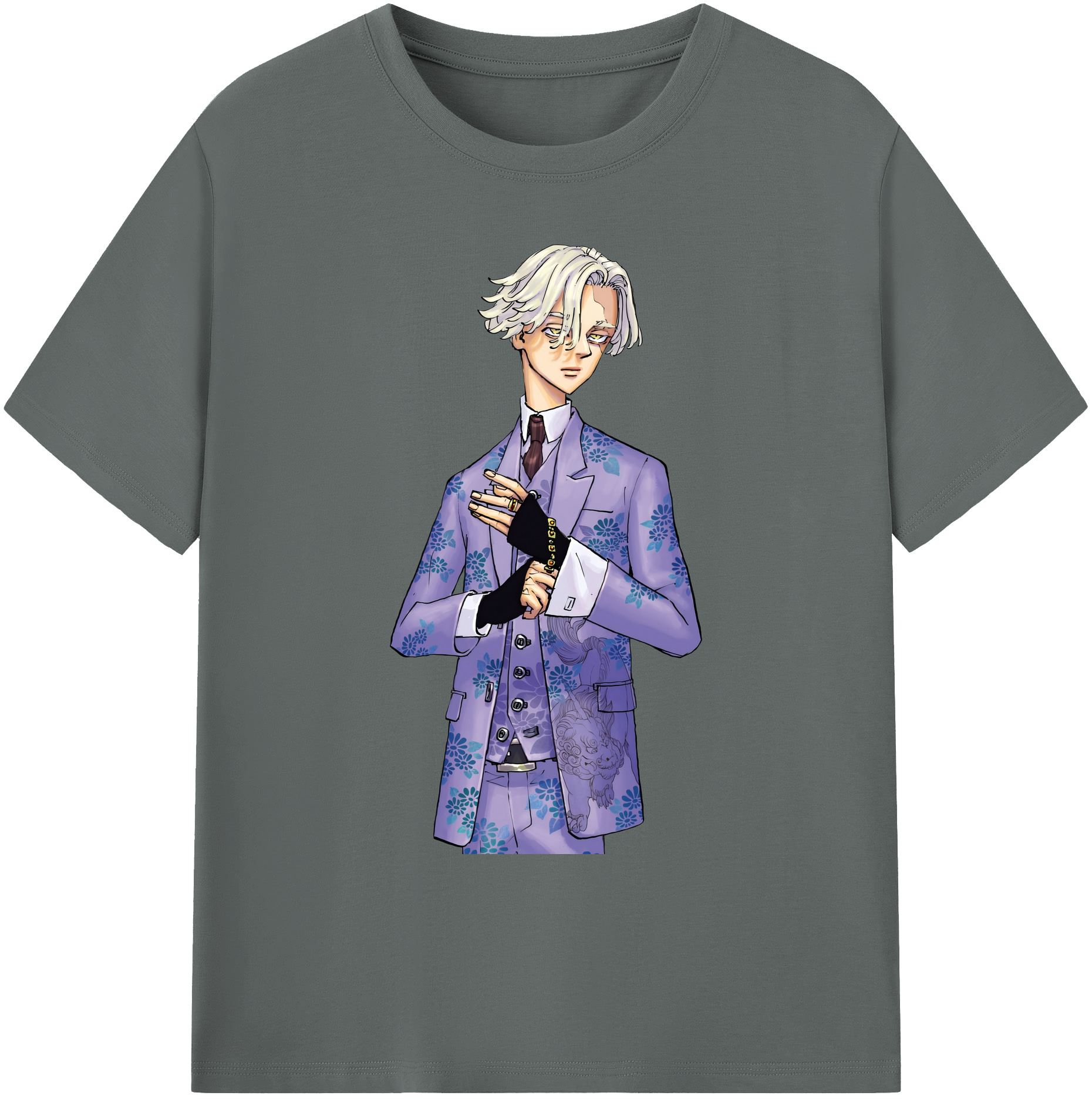 （画像用） 東京リベンジャーズ Tokyo Revengers 綿100％ メンズ半袖Tシャツ｜肌触りやわらか＆通気性